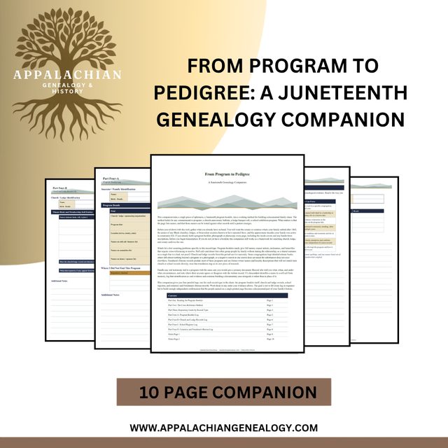 From Program to Pedigree: A Juneteenth Genealogy Companion