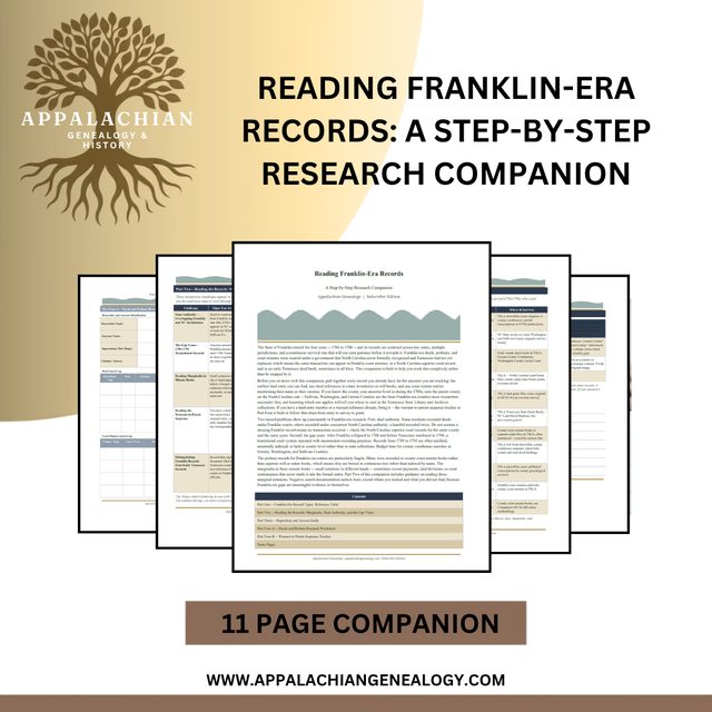 Reading Franklin-Era Records: A Step-by-Step Research Companion