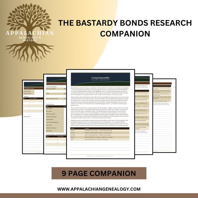 The Bastardy Bonds Research Companion
