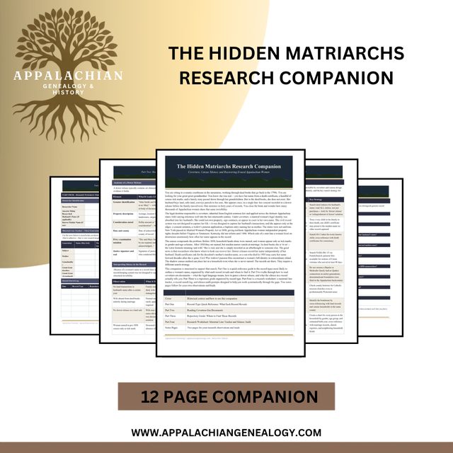 The Hidden Matriarchs Research Companion