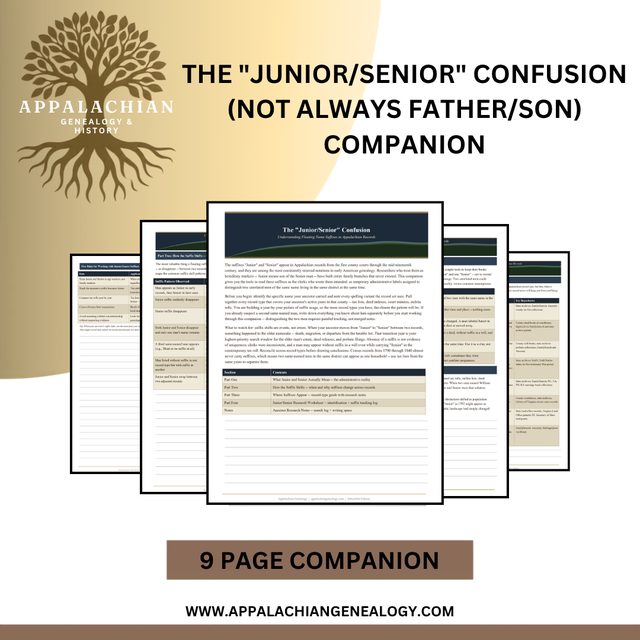The "Junior/Senior" Confusion (Not Always Father/Son) Companion